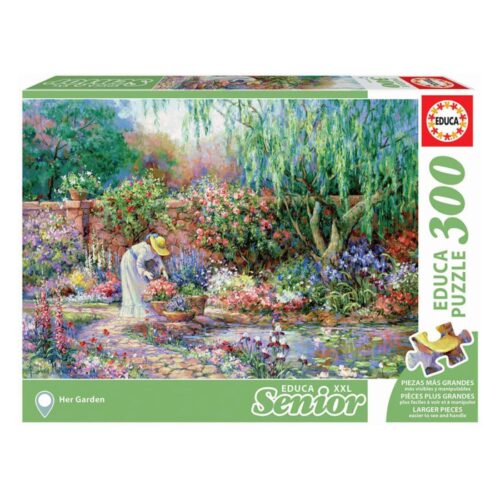Puzzle 300 peças grandes XXL O Seu Jardim