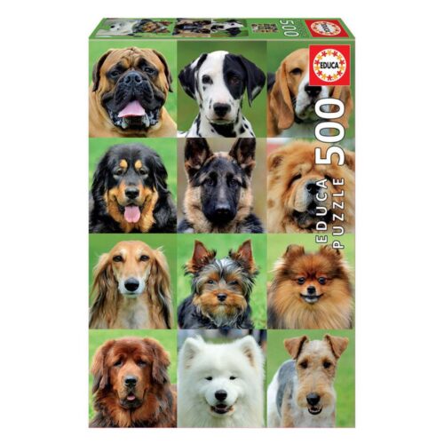 Puzzle 500 Colagem de Cães