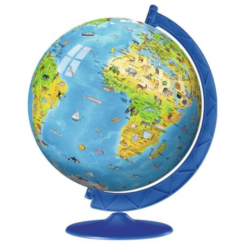 Puzzle Ball 3D Ravensburger Globo Geográfico de 180 Peças