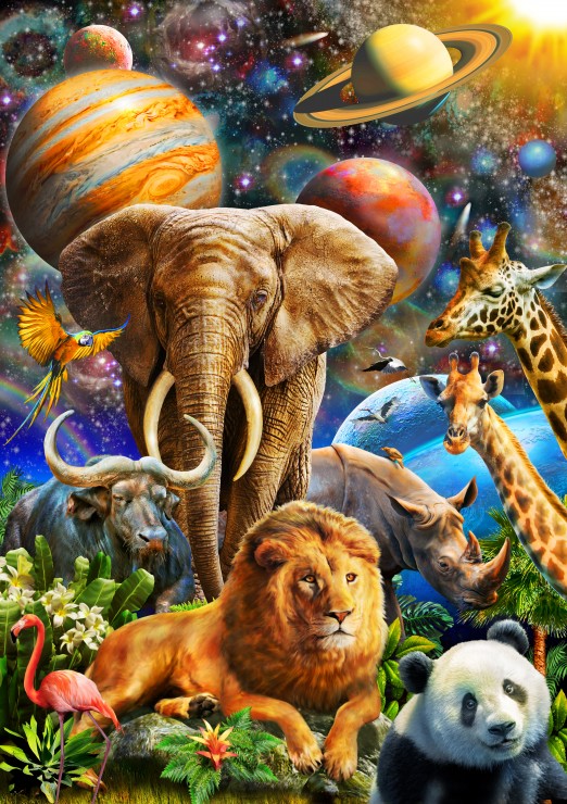 Puzzle Bluebird Beleza universal. 1000 Peças