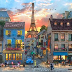 Puzzle Bluebird Ruas de Paris. 1000 Peças