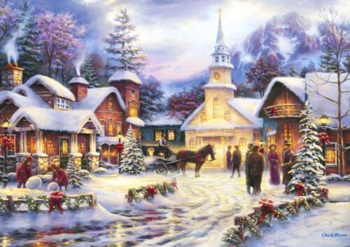 Puzzle Bluebird Caminho da fé profunda 1500 Peças