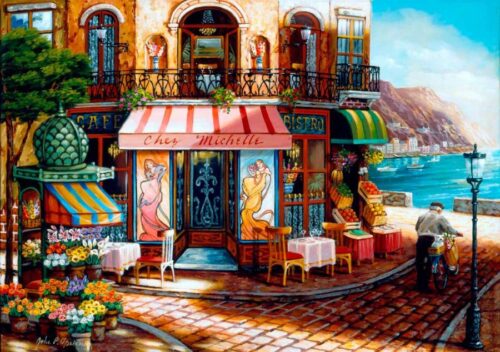 Puzzle Bluebird Chez Michelle. 1000 Peças