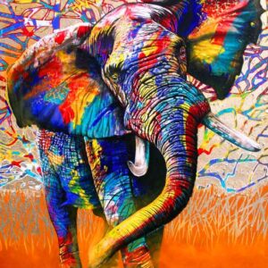 Puzzle Bluebird Cores africanas. 1500 Peças