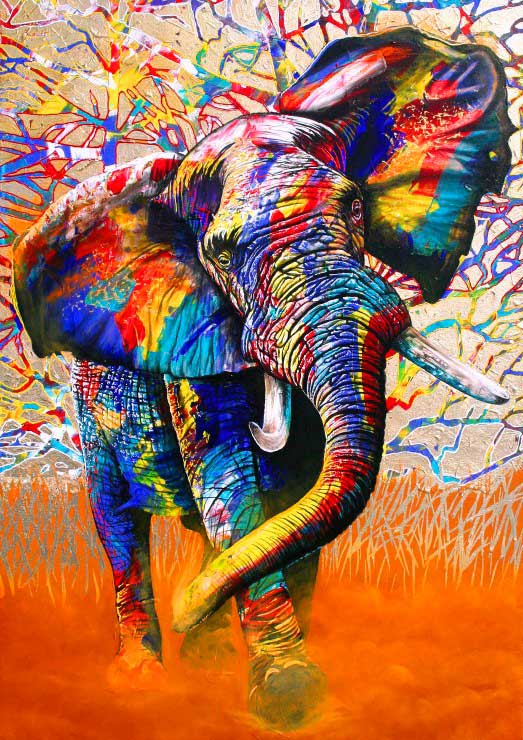 Puzzle Bluebird Cores africanas. 1500 Peças
