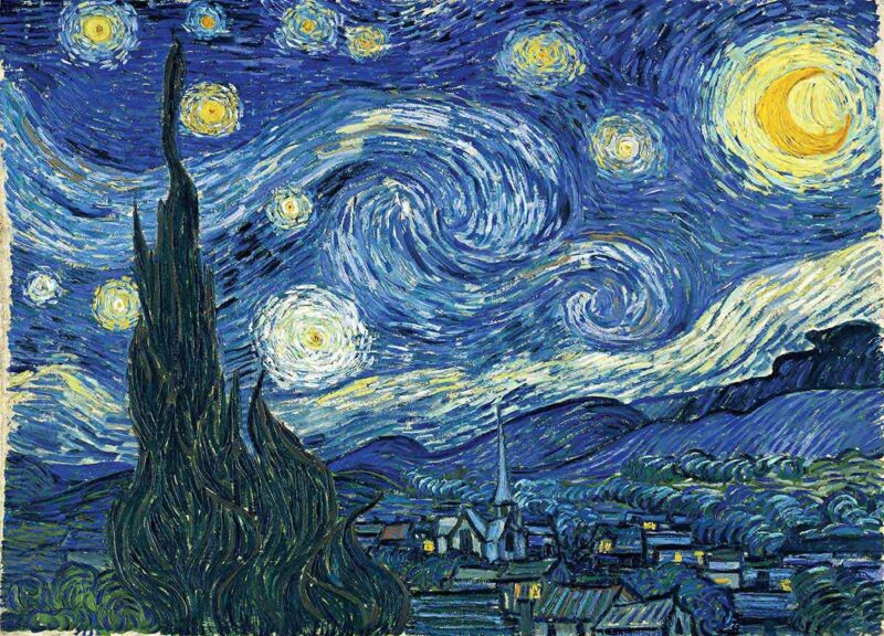 puzzle-bluebird-la-noche-estrellada-de-1000-piezas-1-21331 Puzzle Bluebird A noite Estrelada 1000 Peças