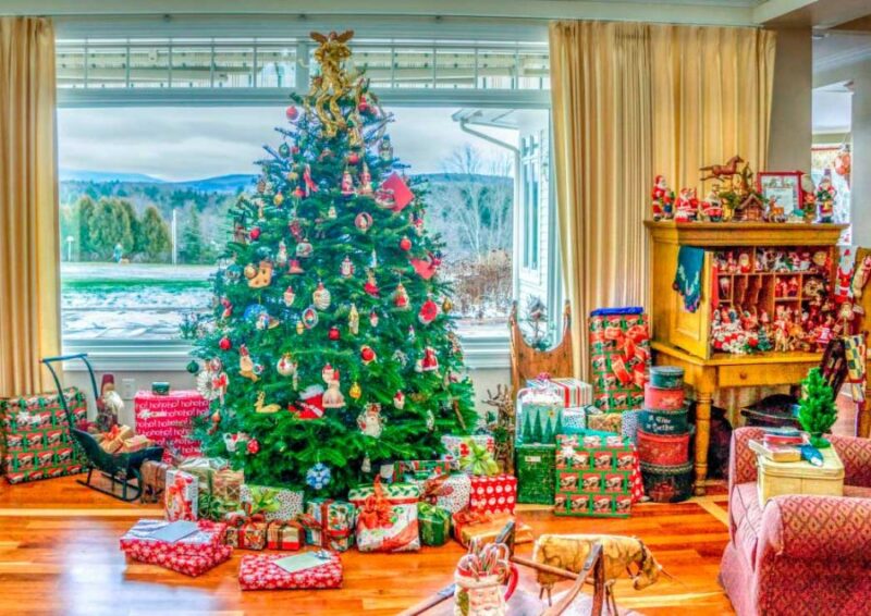 Puzzle Bluebird Natal em casa 500 Peças