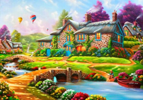 Puzzle Bluebird Paisagem dos sonhos 1500 Peças