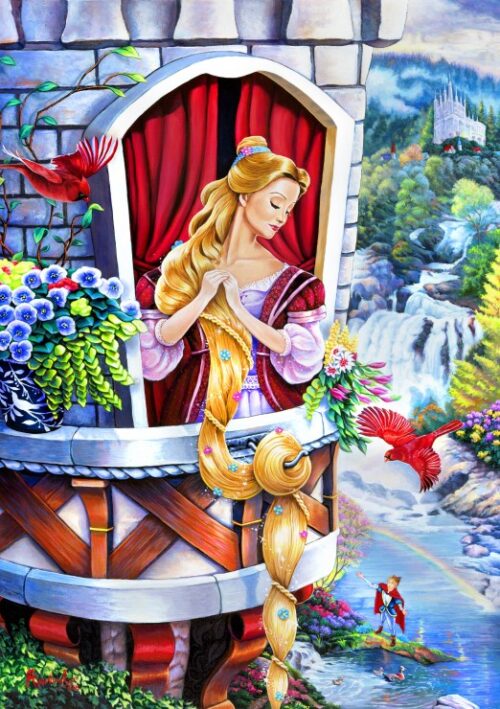 Puzzle Bluebird Rapunzel 1000 Peças