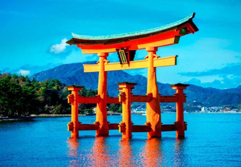 Puzzle Bluebird Sanctuary Torii de Itsukushima 1500 Peças