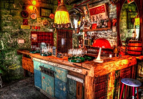 Puzzle Bluebird Tasca de Budapeste. 1500 Peças