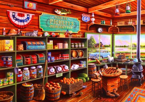 Puzzle Bluebird Um tempo lembrado 1500 Peças