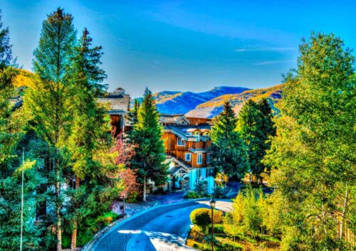 Puzzle Bluebird Vail, Colorado, Estados Unidos 1000 Peças