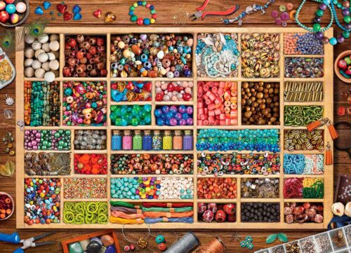 Puzzle Eurographics Colecção de contas de 1000 peças