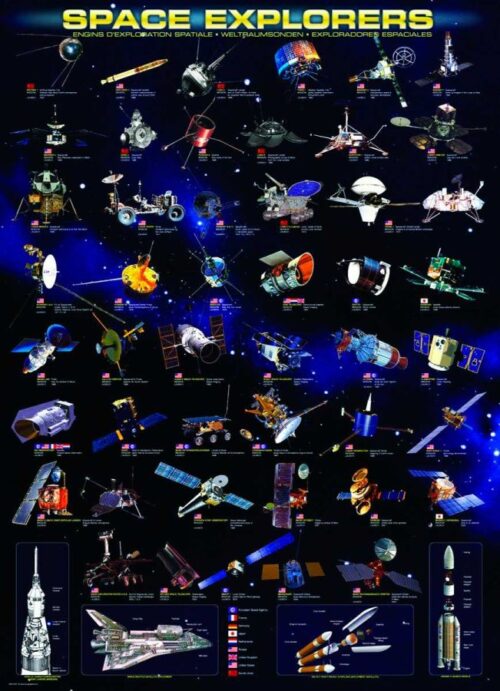 Puzzle Eurographics Space Explorers 1000 Peças