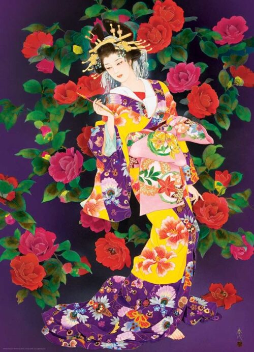 Puzzle Eurographics Geisha Tsubaki 1000 Pedaço