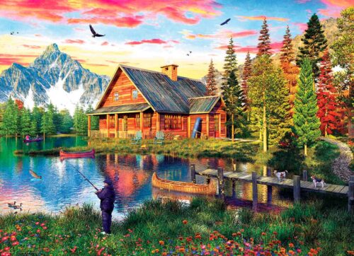 Puzzle Eurographics A Cabine de Pesca, 1000 Peças