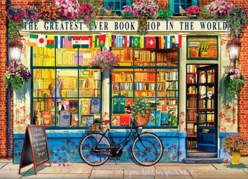 Puzzle Eurographics A Maior Livraria do Mundo, 1000 Peças