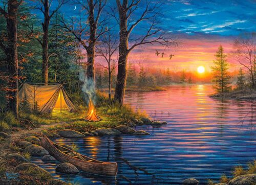 Puzzle Eurographics Nevoeiro Verpertine de 1000 peças