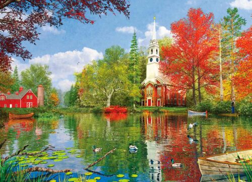 Puzzle Eurographics Reflexões no Lago 1000 Peças