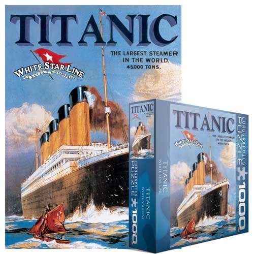 Puzzle Eurographics Titanic 1000 Peças