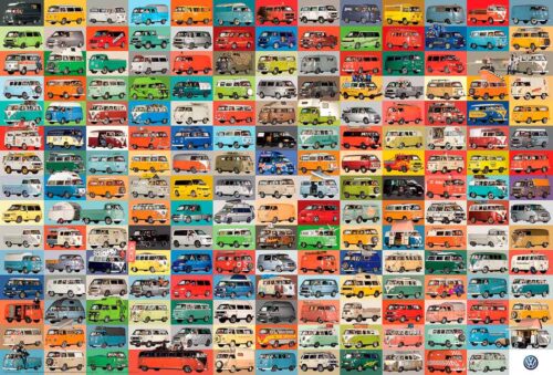 Puzzle Eurographics Volkswagen Kombi Rutera 2000 Peças