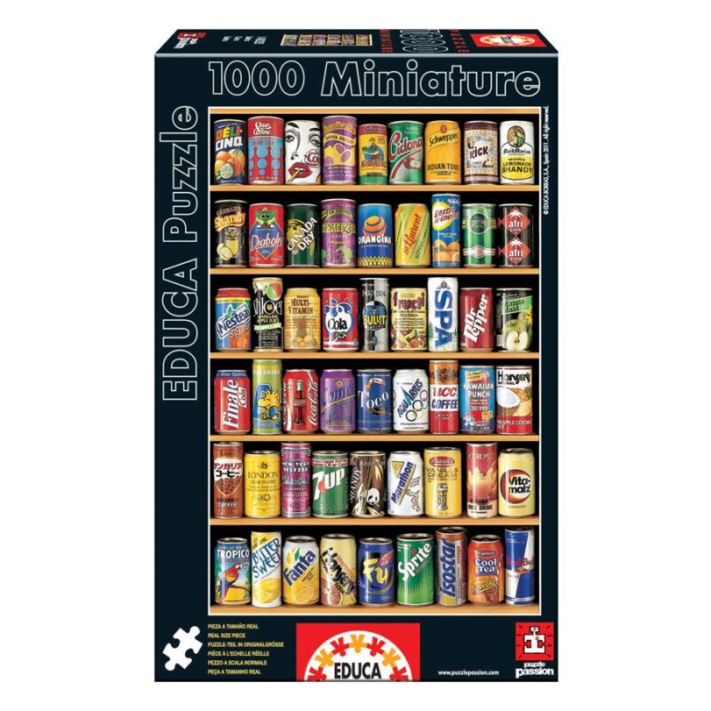 Puzzle Miniatures 1000 Latas