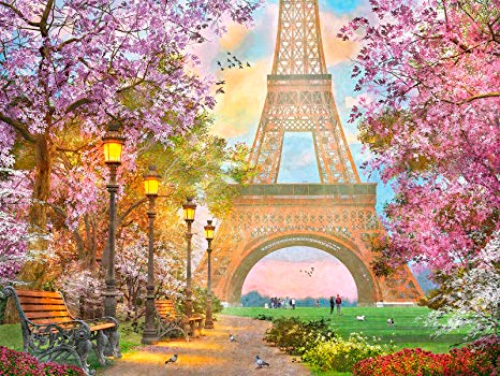 Puzzle Ravensburger Amor em París de 1500 Peças
