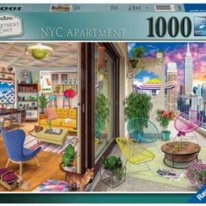 Puzzle Ravensburger Apartamento de Nova Iorque de 1000 Peças