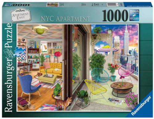 Puzzle Ravensburger Apartamento de Nova Iorque de 1000 Peças