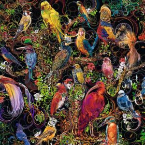 puzzle-ravensburger-aves-de-arte-1000-piezas-1-21421 Puzzle Ravensburger Aves de Arte 1000 Peças
