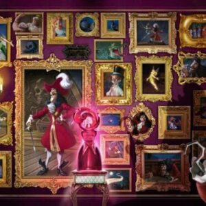 Puzzle Ravensburger Disney Villains: Capitão Gancho 1000 Peças