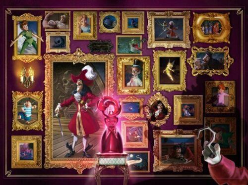 puzzle-ravensburger-villanos-disney-capitan-garfio-de-1000-pzs-1-21025 Puzzle Ravensburger Disney Villains: Capitão Gancho 1000 Peças
