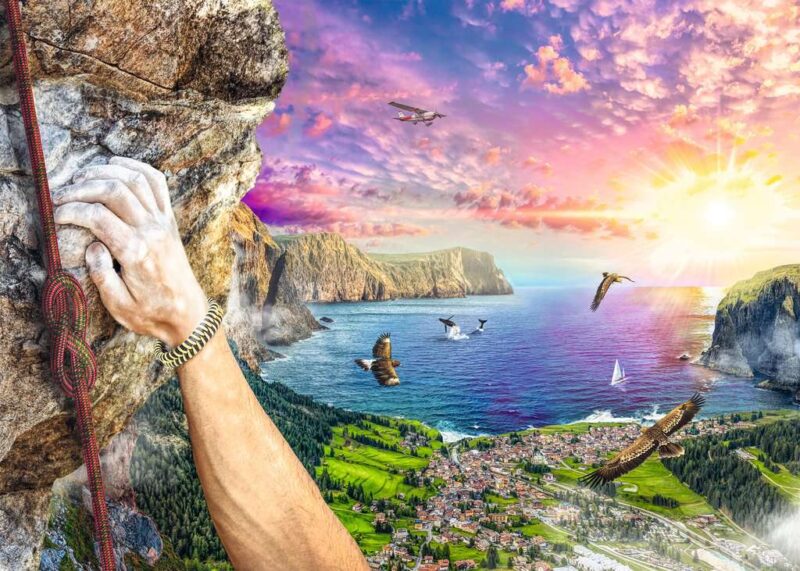 puzzle-ravensburger-escalada-de-roca-de-1000-piezas-1-21475 Puzzle Ravensburger Escalada em rocha 1000 Peças