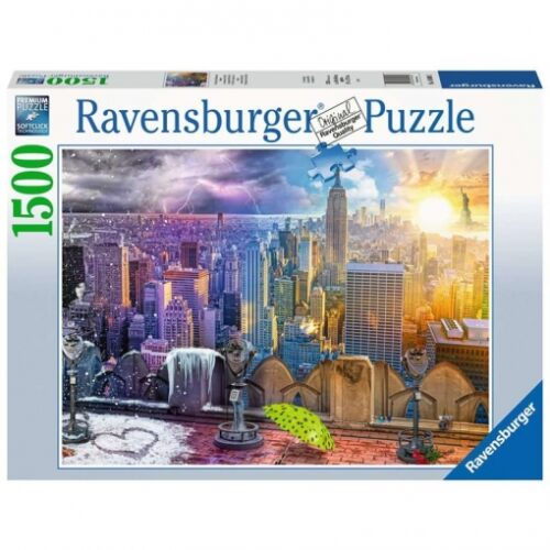 Puzzle Ravensburger Estações de Nova Iorque de 1500 peças