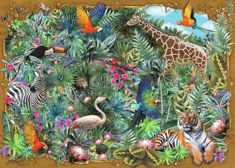 Puzzle Ravensburger Fuga Exótica de 1000 Peças