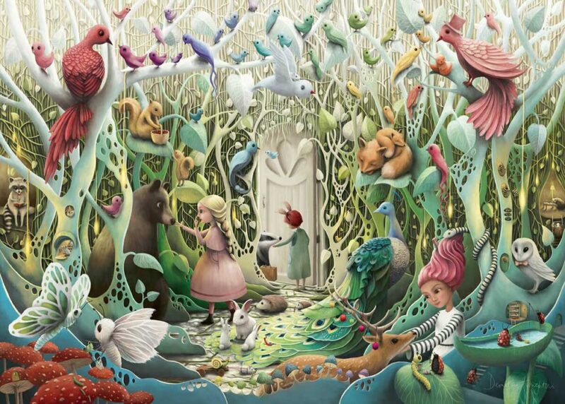 Puzzle Ravensburger Jardim Secreto de 1000 Peças