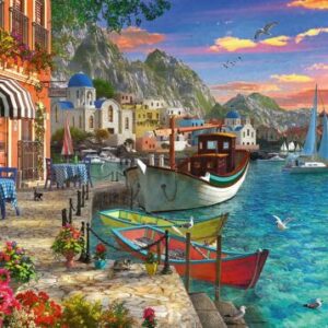 Puzzle Ravensburger Maravilhosa Grécia de 1000 Peças