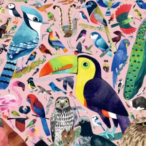 Puzzle Ravensburger Pássaros Incríveis 1000 Peças