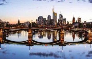 Puzzle Ravensburger Ponte de Frankfurt 1000 Peças
