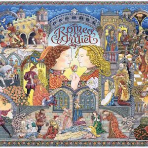 Puzzle Ravensburger Romeu e Julieta 1000 Peças