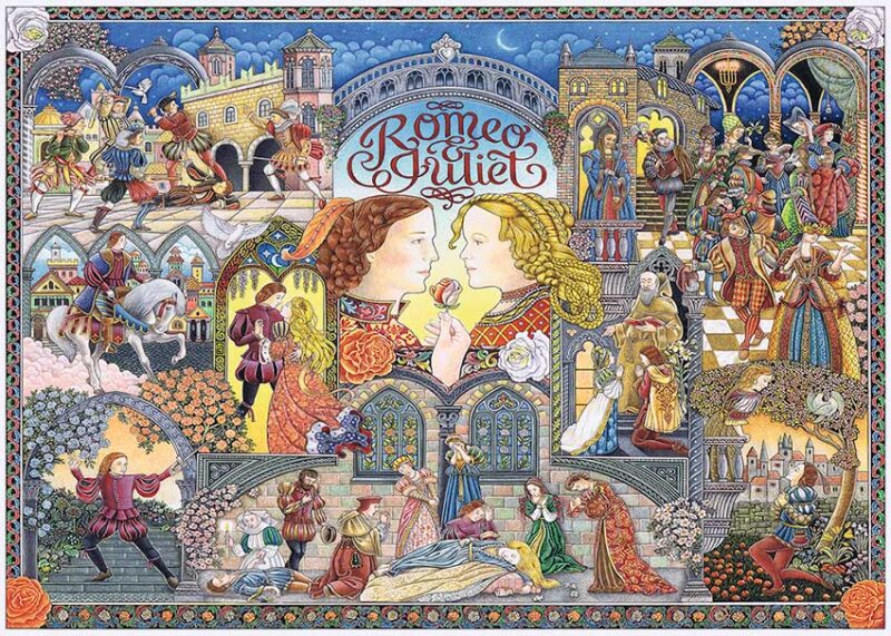 Puzzle Ravensburger Romeu e Julieta 1000 Peças