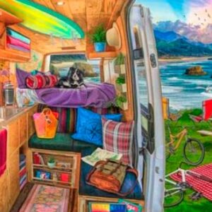 Puzzle Ravensburger Vida na estrada 1000 Peças