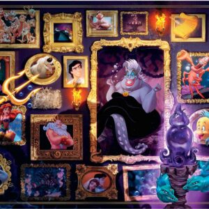 Puzzle Ravensburger Villanos Disney: Úrsula de 1000 Peças