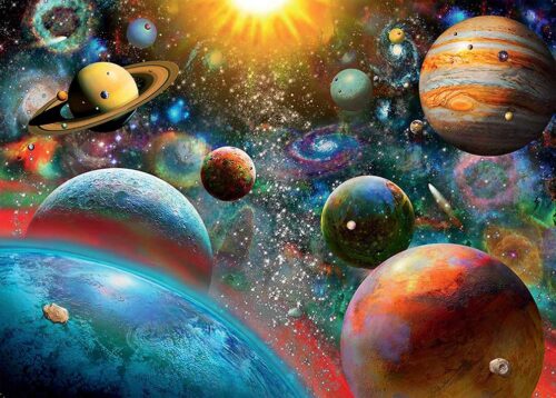 Puzzle Ravensburger Vista do Espaço 1000 Peças