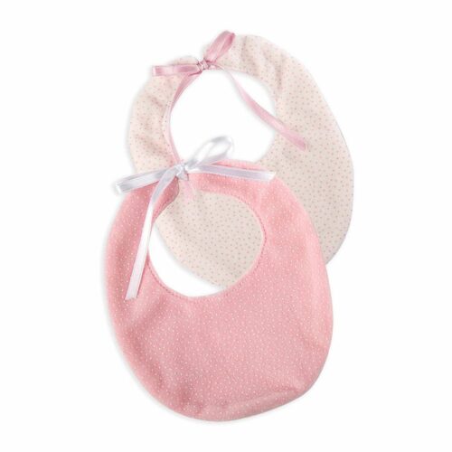 Set 2 Babetes Rosa e Branco