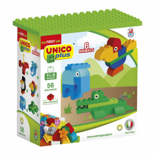 Set 6 Animais Unico 56 pcs