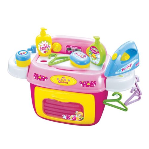 Set Máquina Lavar 45 cm Acess. Luz e Sons