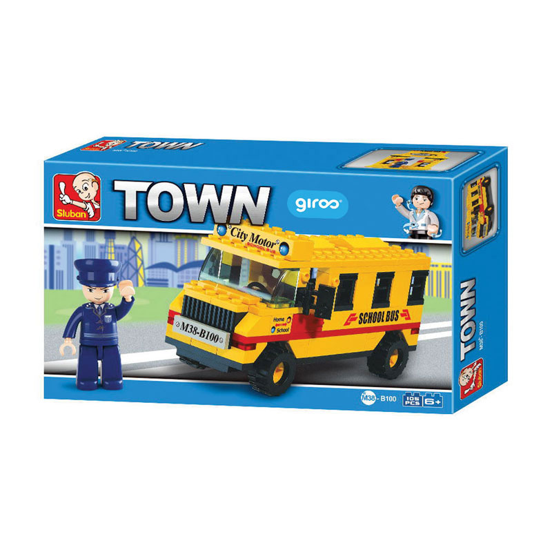 Town Autocarro Escolar 105 pcs
