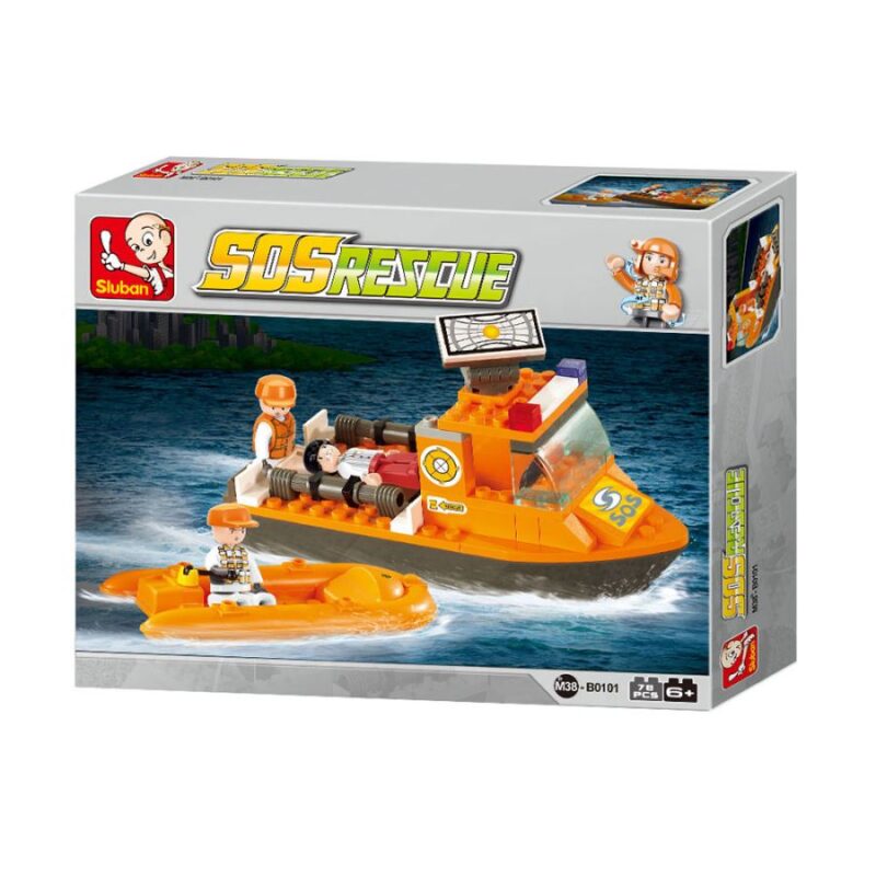 Town Sos Rescue Barco 78 pcs